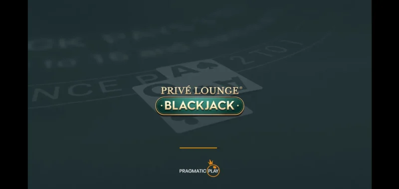 Tận hưởng tựa game thú vị và độc lạ Privé Lounge Blackjack